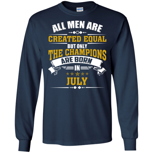 Limited Edition **Champions Are Born In July** Shirts & Hoodies