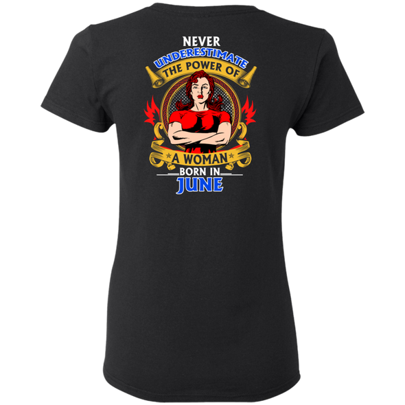 Limited Edition **Power Of Women Born In June** Shirts & Hoodies
