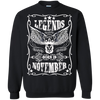 Newly Launched **Legends Are Born In November** Shirts & Hoodies