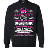 Just Launched **January Girl - Heart On Sleeve** Shirts & Hoodies