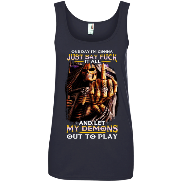 Limited Edition **Let My Demons Out To Play** Quotation Shirt & Hoodies