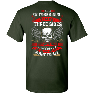 Limited Edition **October Girl With Three Sides** Shirts & Hoodies