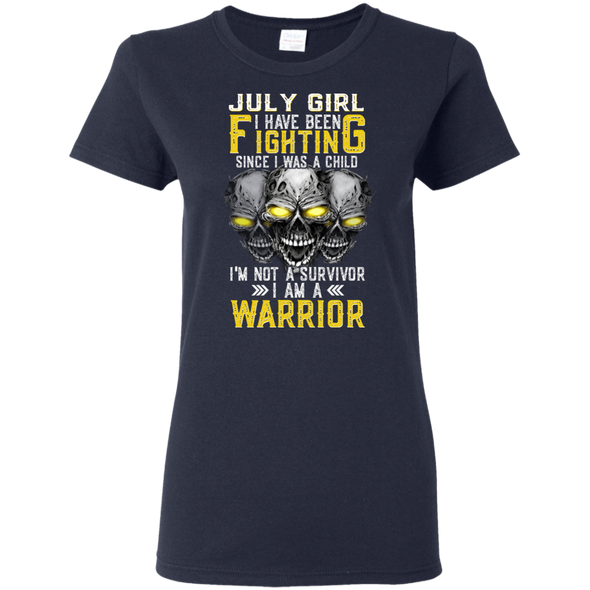 New Edition **July Girl Is A Warrior** Shirts & Hoodies