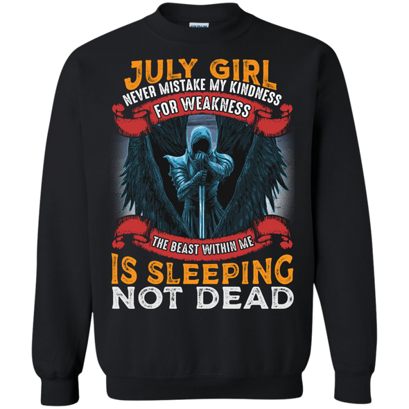 Never Mistake Kindness Of July Girl