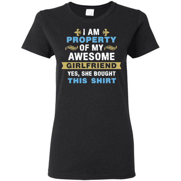Property of my Awesome Girlfriend Shirts and Hoodies