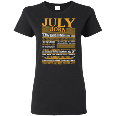 Limited Edition Born In July Shirts - Not Available In Stores G500L Gildan Ladies' 5.3 oz. T-Shirt