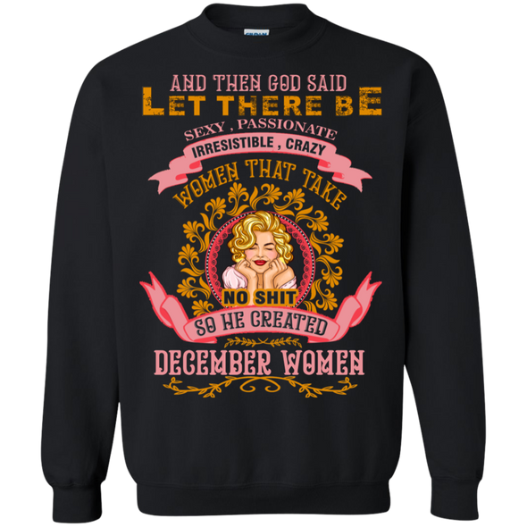 Limited Edition **When God Created December Women** Shirts & Hoodies