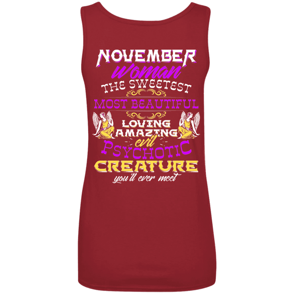Limited Edition November Sweet Women Back Print Shirts & Hoodies