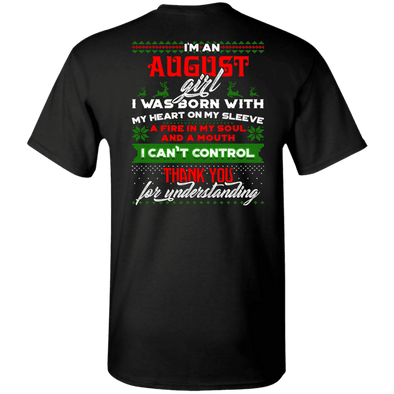 LIMITED EDITION AUGUST GIRL CHRISTMAS BACK PRINT SHIRTS & HOODIES