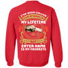 Limited Edition **My Lifetime** Personalized Shirts & Hoodies