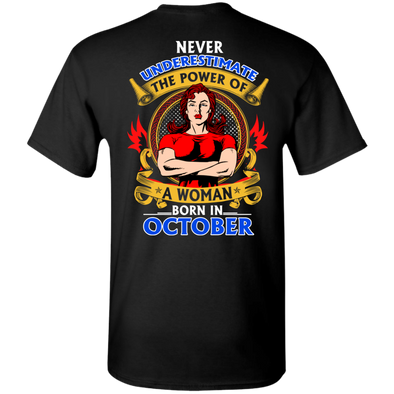 Limited Edition **Power Of Women Born In October** Shirts & Hoodies