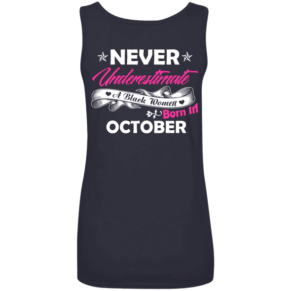 Limited Edition **Black Women Born In October** Shirts & Hoodies