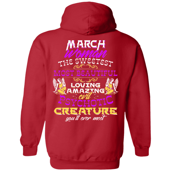 Limited Edition March Sweet Women Back Print Shirts & Hoodies
