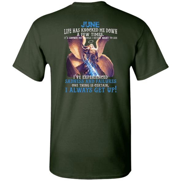 Limited Edition June Born Life Has Knocked Down Shirts & Hoodie