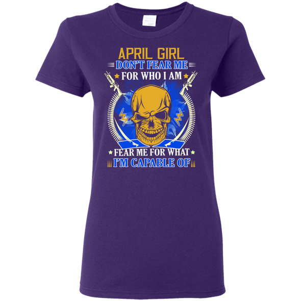 Limited Edition **Don't Fear April Girl** Shirts & Hoodies