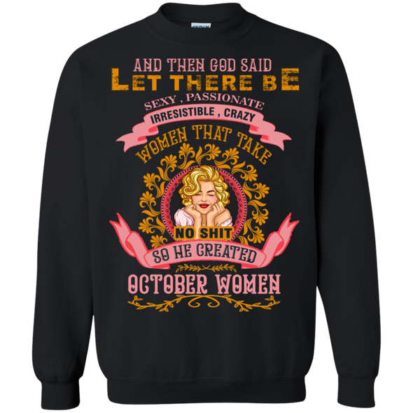 Limited Edition **When God Created October Women** Shirts & Hoodies