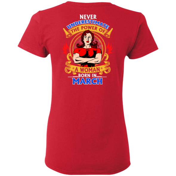Limited Edition **Power Of Woman Born In March** Shirts & Hoodies