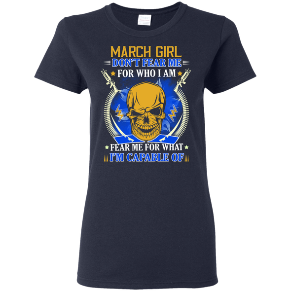 Limited Edition **Don't Fear March Girl** Shirts & Hoodies