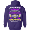 Limited Edition November Sweet Women Back Print Shirts & Hoodies
