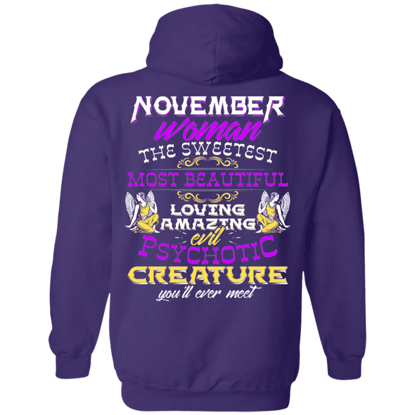 Limited Edition November Sweet Women Back Print Shirts & Hoodies