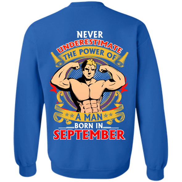 Limited Edition **Power Of A Man Born In September** Shirts & Hoodies