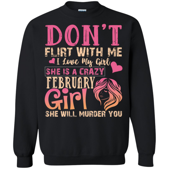 Crazy February Girl **Shirts & Hoodies**