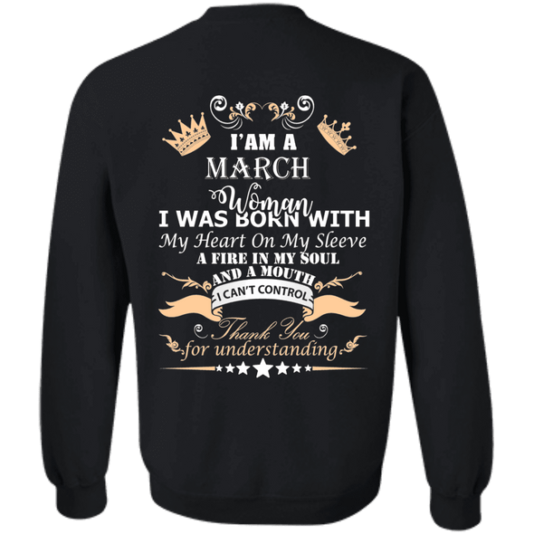Limited Edition **March Born Woman** Shirts & Hoodie