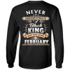 Limited Edition February Black King Shirts & Hoodies