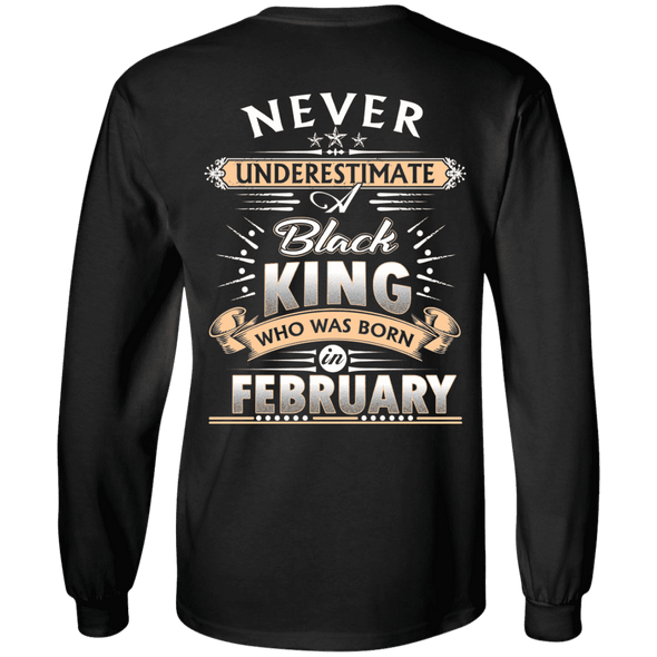 Limited Edition February Black King Shirts & Hoodies