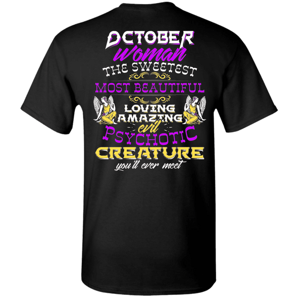 Limited Edition October Sweet Women Back Print Shirts & Hoodies
