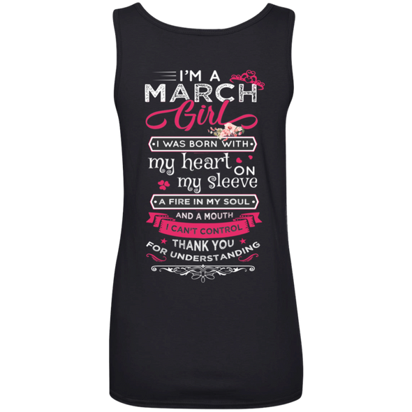 Back Print **Fierce Heart & Soul** March Girl