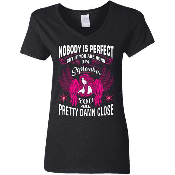 Limited Edition **Nobody Is Perfect Then September Girl** Shirts & Hoodies