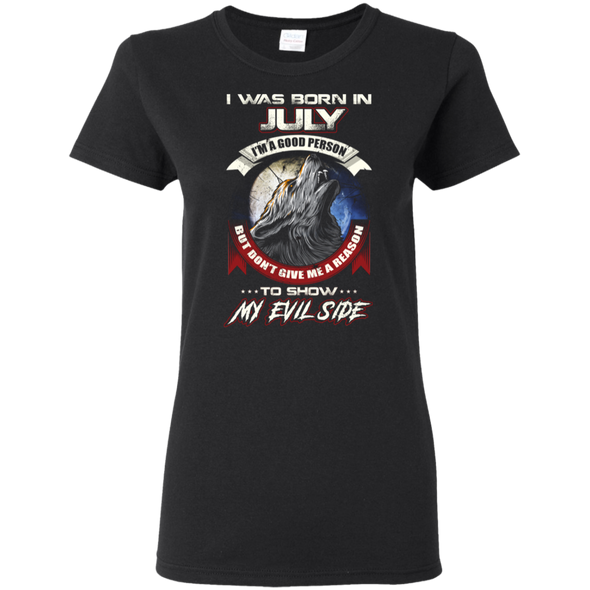 Limited Edition **July Girl With Evil Side** Shirts & Hoodies