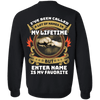 Limited Edition **My Lifetime** Personalized Shirts & Hoodies