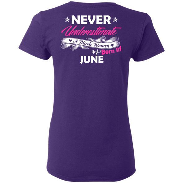 Limited Edition **Black Women Born In June** Shirts & Hoodies