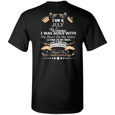Limited Edition **July Born Woman** Shirts & Hoodie