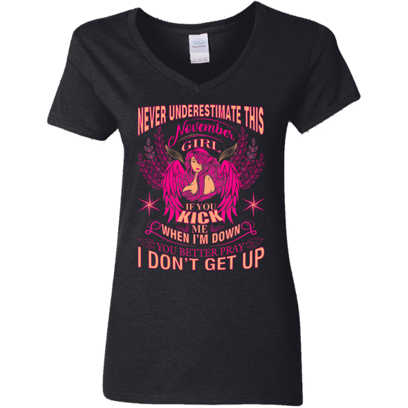Limited Edition **Never Underestimate November Girl** Shirts & Hoodies