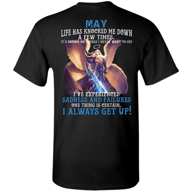 Limited Edition May Born Life Has Knocked Down Shirts & Hoodie