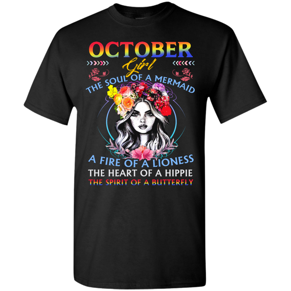 Limited Edition **October Girl Fire Of Lioness** Shirts & Hoodies