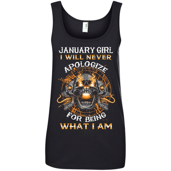 New Edition**January Girl Will Never Apologize** Shirts & Hoodies
