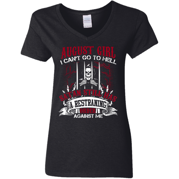 Limited Edition **August Girl Can't Go To Hell** Shirts & Hoodies