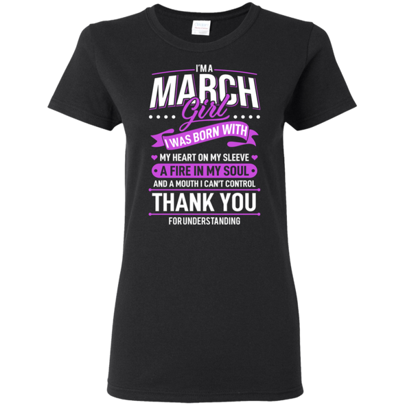 Limited Edition **March Girls Heart On Sleevess**Shirts & Hoodies