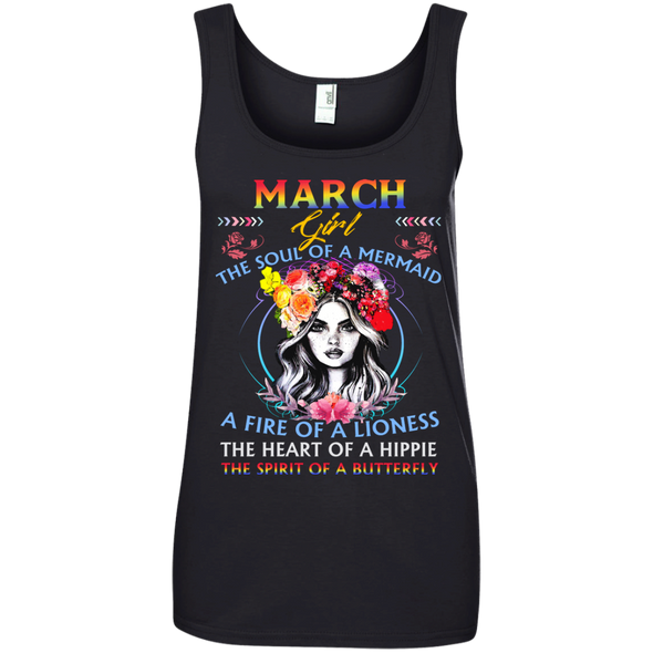 Limited Edition **March Girl Fire Of Lioness** Shirts & Hoodies