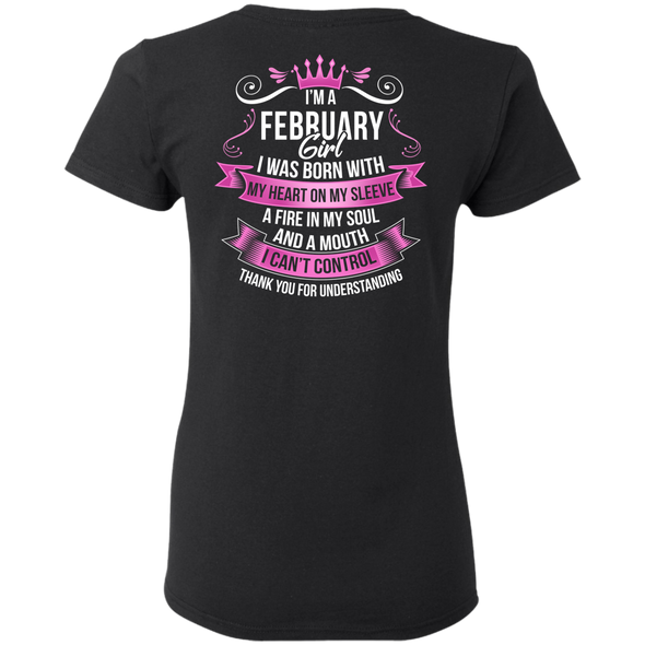 Back Print ****Perfect Shirt For February Born** Limited Edition Shirts & Hoodies