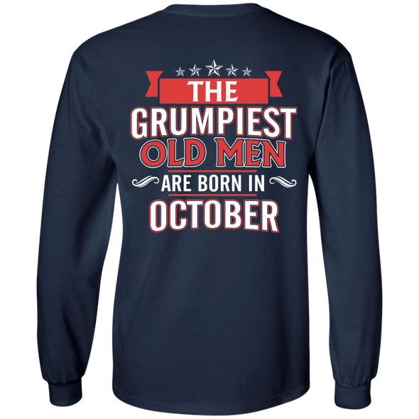 Limited Edition October Grumpiest Old Man Shirts & Hoodies