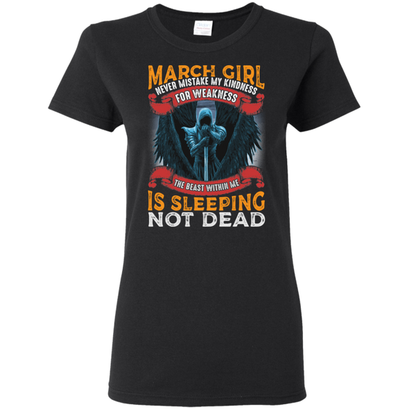 New Edition **Never Mistake Kindness Of March Girl** Shirts & Hoodies