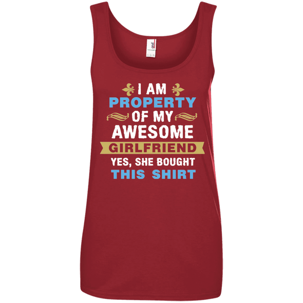 Property of my Awesome Girlfriend Shirts and Hoodies