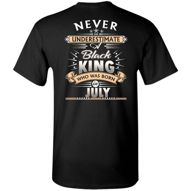 Limited Edition July Black King Shirts & Hoodies