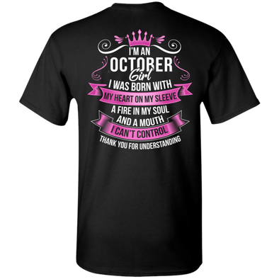 Back Print ****Perfect Shirt For October Born** Limited Edition Shirts & Hoodies