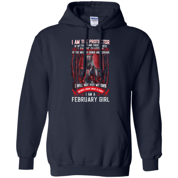 Limited Edition **February Girl The Protector & The Guardian** Shirts & Hoodies